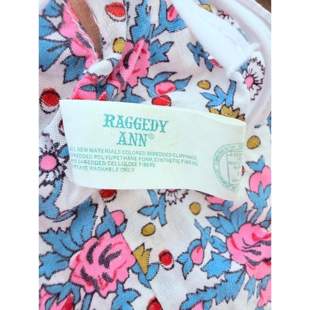 Vintage Knickerbocker Raggedy Ann 13